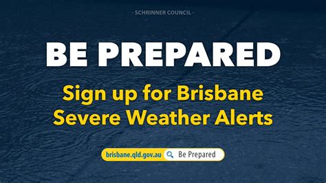 severe weather warning brisbane